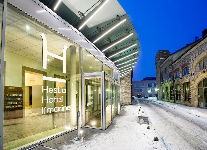 Entrada del hotel Foto